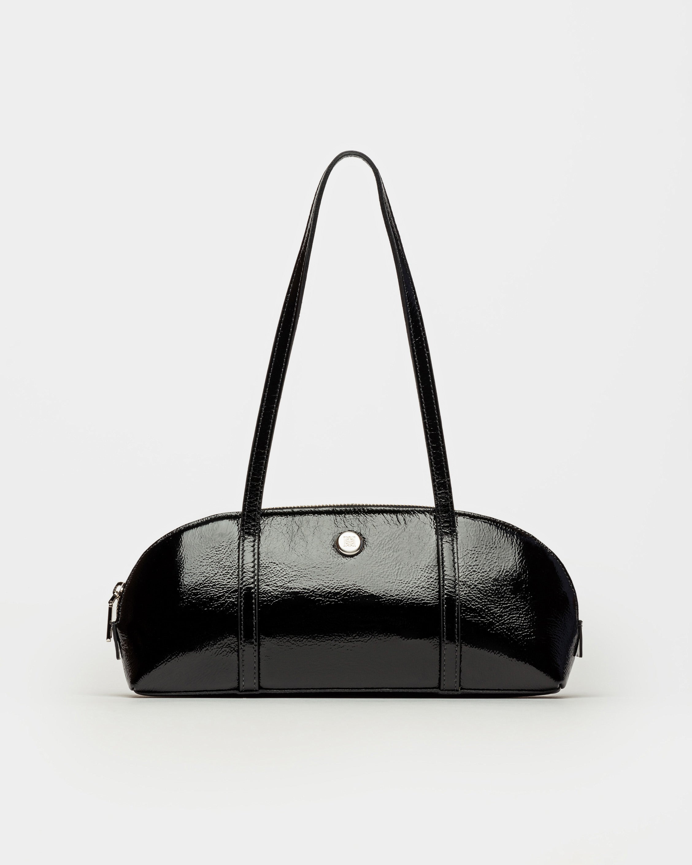 CARTERA AL HOMBRO BONNIE EN CUERO CHAROL